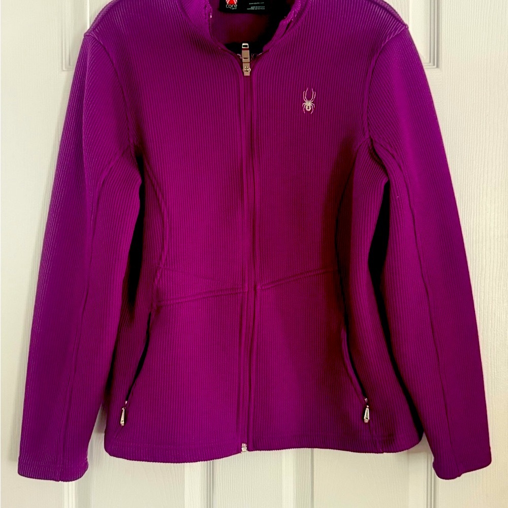 Spyder Vibrant Purple Zip-Up Jacket

Women's XL - Picture 3 of 9